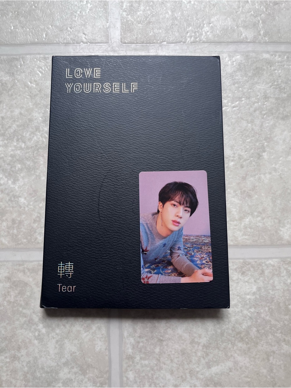 BTS Love Yourself Tear (O Version) Jin Photocard